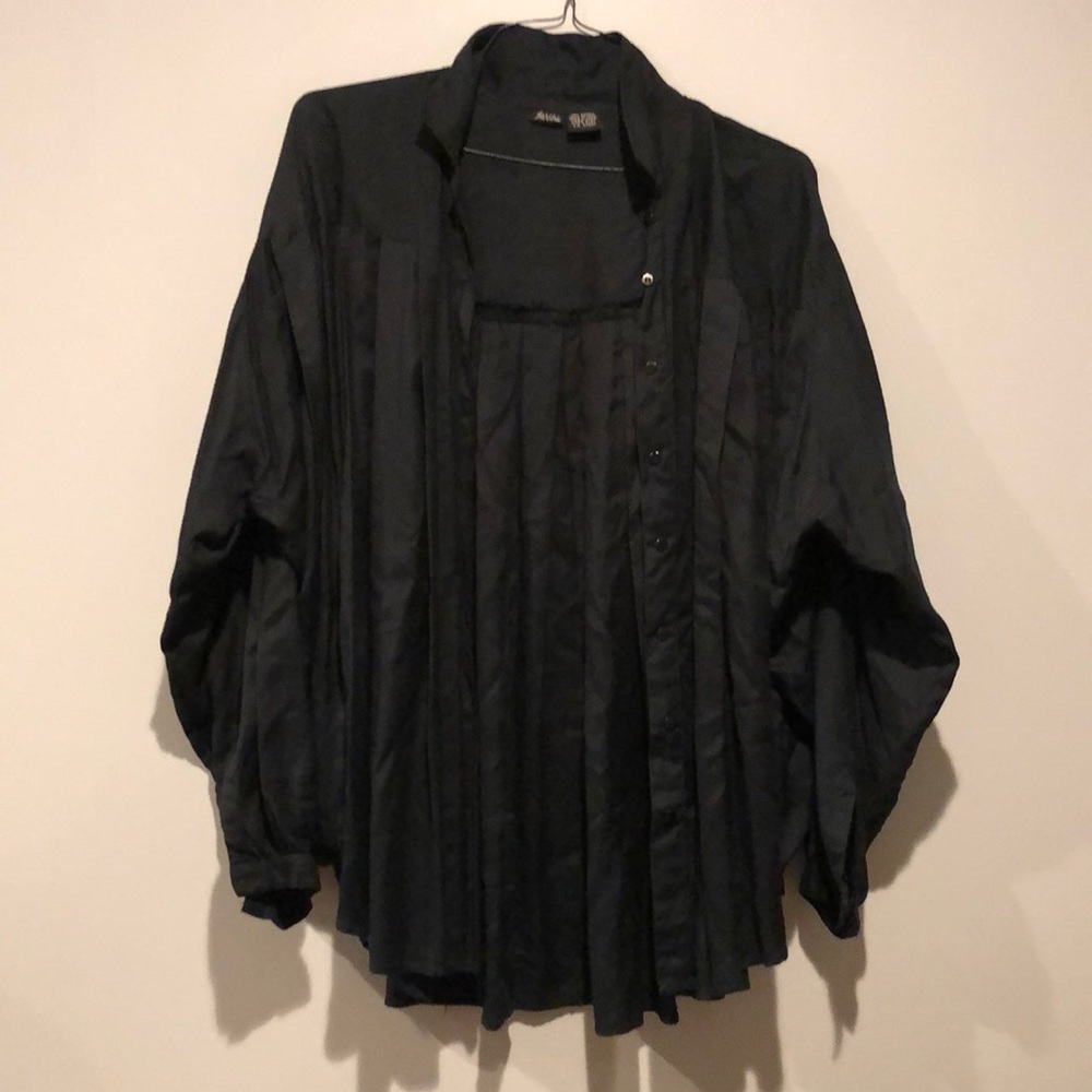Harsha Vintage Free Size Rayon Button Down Tunic